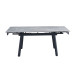 Керамічний стіл TM-88-1 ребекка грей + чорний  в меблі Blick 