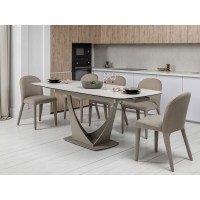 Керамічний стіл Еліо TML-990 сахара + бежевий