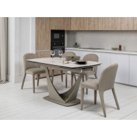 Керамічний стіл Еліо TML-990 сахара + бежевий