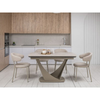 Керамічний стіл Еліо TML-990 сахара + бежевий