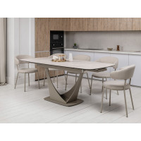 Керамічний стіл Еліо TML-990 сахара + бежевий