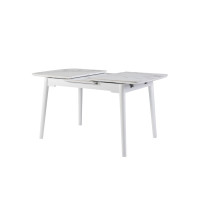 Керамічний стіл TM-76 вайт клауд + білий