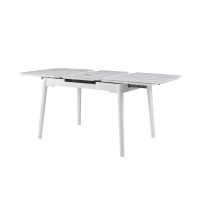 Керамічний стіл TM-76 вайт клауд + білий