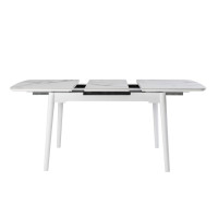 Керамічний стіл TM-76 вайт клауд + білий