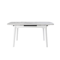 Керамічний стіл TM-76 вайт клауд + білий