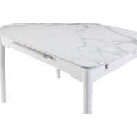 Керамічний стіл TM-76 вайт клауд + білий