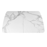 Керамічний стіл TM-76 вайт клауд + білий