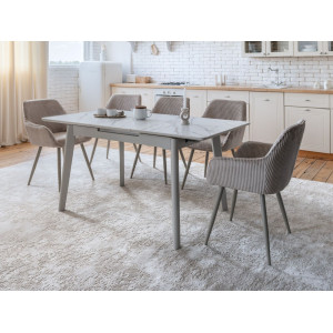 Керамічний стіл TM-76 голден сенд + теплий пісок