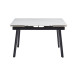 Керамічний стіл TM-98-1 білий мармур + чорний в меблі Blick 