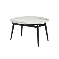 Керамічний стіл Беллуно TML-1345 інвізібл грей + чорний