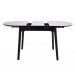 Керамічний стіл TM-85 білий мармур + чорний в меблі Blick 