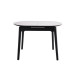 Керамічний стіл TM-85 білий мармур + чорний в меблі Blick 