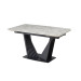 Керамічний стіл Феліче TML-1000-1 клауді грей + чорний в меблі Blick 