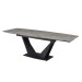 Керамічний стіл Феліче TML-1000 грей шторм + чорний  в меблі Blick 