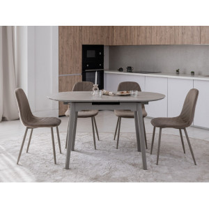 Керамічний стіл TM-85 бардиліо лайт + сірий