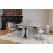 Керамічний стіл Лунаріо TML-1322 клауді грей + айворі в меблі Blick 