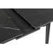 Керамічний стіл TM-85 чорний онікс + чорний в меблі Blick 