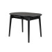 Керамічний стіл TM-85 чорний онікс + чорний в меблі Blick 