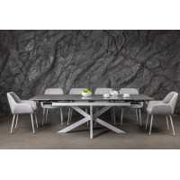 Керамічний стіл Тіціано TML-1150 делікато грей + білий