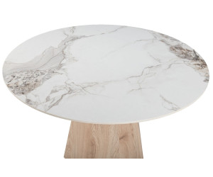 Керамічний стіл Квінто TM-300 голден сенд + дуб