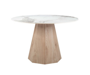 Керамічний стіл Квінто TM-300 голден сенд + дуб