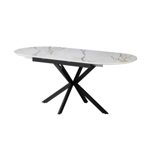 Керамічний стіл Верона TML-1335 калакатта голд + чорний