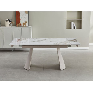 Керамічний стіл Сорренто TML-1301 голден вайт + капучино  в меблі Blick 