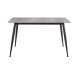 Обідній керамічний стіл TM-100 калакатта грей + чорний в меблі Blick 