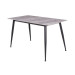 Обідній керамічний стіл TM-100 калакатта грей + чорний в меблі Blick 