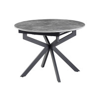 Керамічний стіл Офелія TML-1250 спайдер грей + чорний