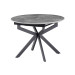 Керамічний стіл Офелія TML-1250 спайдер грей + чорний  в меблі Blick 