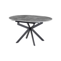 Керамічний стіл Офелія TML-1250 спайдер грей + чорний