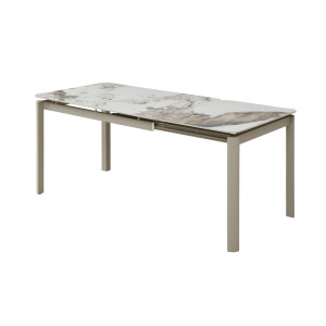 Керамічний стіл Тревізо TML-1350-1 калакатта вінтаж + бежевий  в меблі Blick 