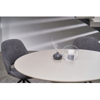 Стіл круглий поліуретановий МДФ TM-200 теплий пісок