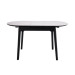 Керамічний стіл TM-85 білий мармур + чорний  в меблі Blick 