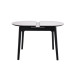 Керамічний стіл TM-85 білий мармур + чорний  в меблі Blick 