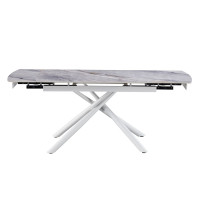 Керамічний стіл Піно TML-1200-1 айсберг + білий