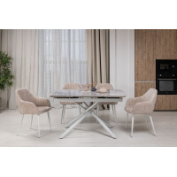 Керамічний стіл Піно TML-1200-1 айсберг + білий