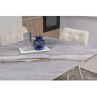 Керамічний стіл Піно TML-1200-1 айсберг + білий