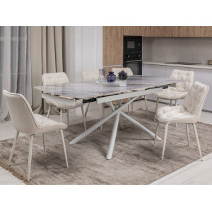 Керамічний стіл Піно TML-1200-1 айсберг + білий  в меблі Blick 