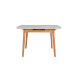 Керамічний стіл TM-87-1 травертін матовий + дуб в меблі Blick 