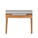 Керамічний стіл TM-87-1 травертін матовий + дуб в меблі Blick 
