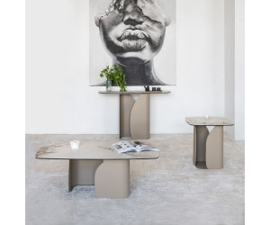 Консоль "Крістіано" аврора голд + бежевий