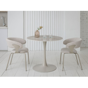 Стіл обідній T-325 містік грей + капучино в меблі Blick 