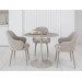 Стіл обідній T-325 містік грей + капучино в меблі Blick 
