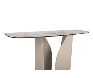 Консоль "Крістіано" аврора голд + бежевий