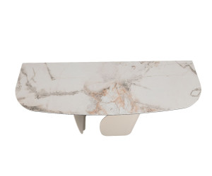 Консоль "Крістіано" аврора голд + бежевий