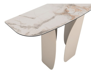 Консоль "Крістіано" аврора голд + бежевий