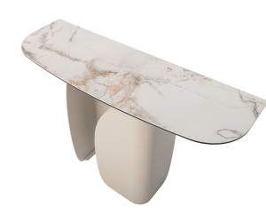 Консоль "Крістіано" аврора голд + бежевий