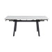 Керамічний стіл TM-98-1 білий мармур + чорний  в меблі Blick 